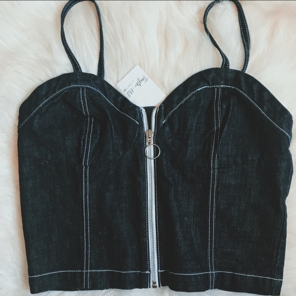 JOE’S JEANS | jean crop top - Picture 7 of 7